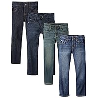 Boys' Multipack Basic Straight Leg Jeans
