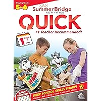 Summer Bridge Activities® Quick Workbook―Bridging Grades 5 to 6 With 1 Page A Day of Reading, Math, Science, Social Studies, Fitness, Outdoor Learning, Activity Book With Stickers, Ages 10-11 (80 pgs) Summer Bridge Activities® Quick Workbook―Bridging Grades 5 to 6 With 1 Page A Day of Reading, Math, Science, Social Studies, Fitness, Outdoor Learning, Activity Book With Stickers, Ages 10-11 (80 pgs) Paperback Kindle