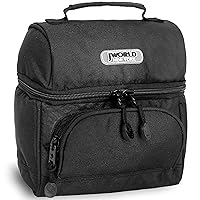 J World New York Corey Lunch Bag, Black, One Size