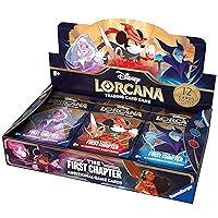 Ravensburger Disney Lorcana: The First Chapter TCG Booster Pack Display - 24 Count for Ages 8 and Up