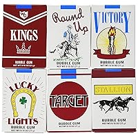 Bubble Gum Cigarettes, 24 count display box