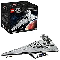 LEGO 75252 Star Wars Imperial Star Destroyer, Collectible Model Building kit, Ultimate Collector Series, Home Décor Gift Idea