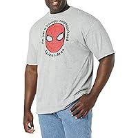 Marvel Big & Tall Just Friendly Men's Tops Short Sleeve Tee Shirt