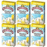 Margaritaville singles to go water drink mix - pina colada flavored, non-alcoholic powder sticks (6 boxes with 6 packets each - 36 total servings), 0.70 ounce (pack of 6)