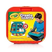 Crayola Coloring and Sketching Set, 70pcs Sketch Book, Gift for Kids, 8, 9,  10