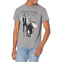 Fleetwood Mac Unisex-Adult Standard Official Rumors Graphite Heather T-Shirt