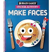 Brain Games - Sticker Activity: Make Faces (Age 3 Years and Up) Brain Games - Sticker Activity: Make Faces (Age 3 Years and Up) Spiral-bound