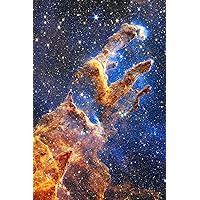 24x36 gallery poster, Pillars of Creation, James Webb Space Telescope, 2022, near infra-red