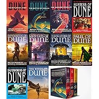 Dune Universe 10 books collection set (The Butlerian Jihad,the Machine Crusade,the Battle of Corrin,Sandworms of Dune，Hunters of Dune,Navigators of Dune,Sisterhood of Dune,The Winds of Dune, Paul of Dune, Mentats of Dune)) Dune Universe 10 books collection set (The Butlerian Jihad,the Machine Crusade,the Battle of Corrin,Sandworms of Dune，Hunters of Dune,Navigators of Dune,Sisterhood of Dune,The Winds of Dune, Paul of Dune, Mentats of Dune)) Mass Market Paperback