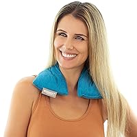 Bed Buddy Heated Aromatherapy Neck Wrap, Lavender & Mint Scented - Microwavable Hot & Cold Therapy for Sore Muscles, Stress Relief, and Relaxation - Soft Plush Fabric with Lavender and Mint