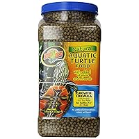 Croci Zoo Med Natural Aquatic Turtle Food, Growth Formula, 54-Ounce, 3.4 Pound, Black(Pack of 1)