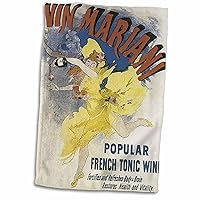Vintage vin Mariani Popular French Tonic Wine Advertising Poster - Towels (twl-129950-1)