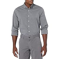 Van Heusen Mens Big And Tall Stain Shield Never Tuck Stretch Solid Button Down Shirt