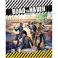 Zombicide Chronicles Roleplaying Game: Road to Haven Campaign Book - Survive The Zombie Outbreak with 10 Exciting Missions! Ages 14+, 2+ Players, 60+ Min Playtime, Made by CMON