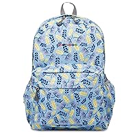 J World New York Oz School Backpack for Girls Boys. Cute Kids Bookbag, Sky Leaves, One Size