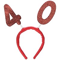 40 Glittered Boppers Party Accessory (1 count) (1/Pkg)