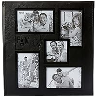 Pioneer Photo Albums Pioneer Sewn Embossed Collage Frame 5-Up Photo Album 12