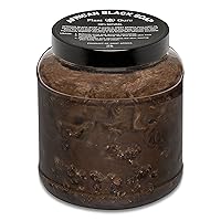 African Black Soap Paste 3.5 lbs. Bulk - 100% Raw Pure Natural From Ghana. Acne Treatment, Aids Against Eczema & Psoriasis, Dry Skin, Scars and Dark Spots. Great For Pimples, Blackhead.