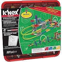 K’NEX Education – Intro to Simple Machines: Wheels, Axles, & Inclined Planes Set – 221 Pieces – Ages 8+ Engineering Educational Toy