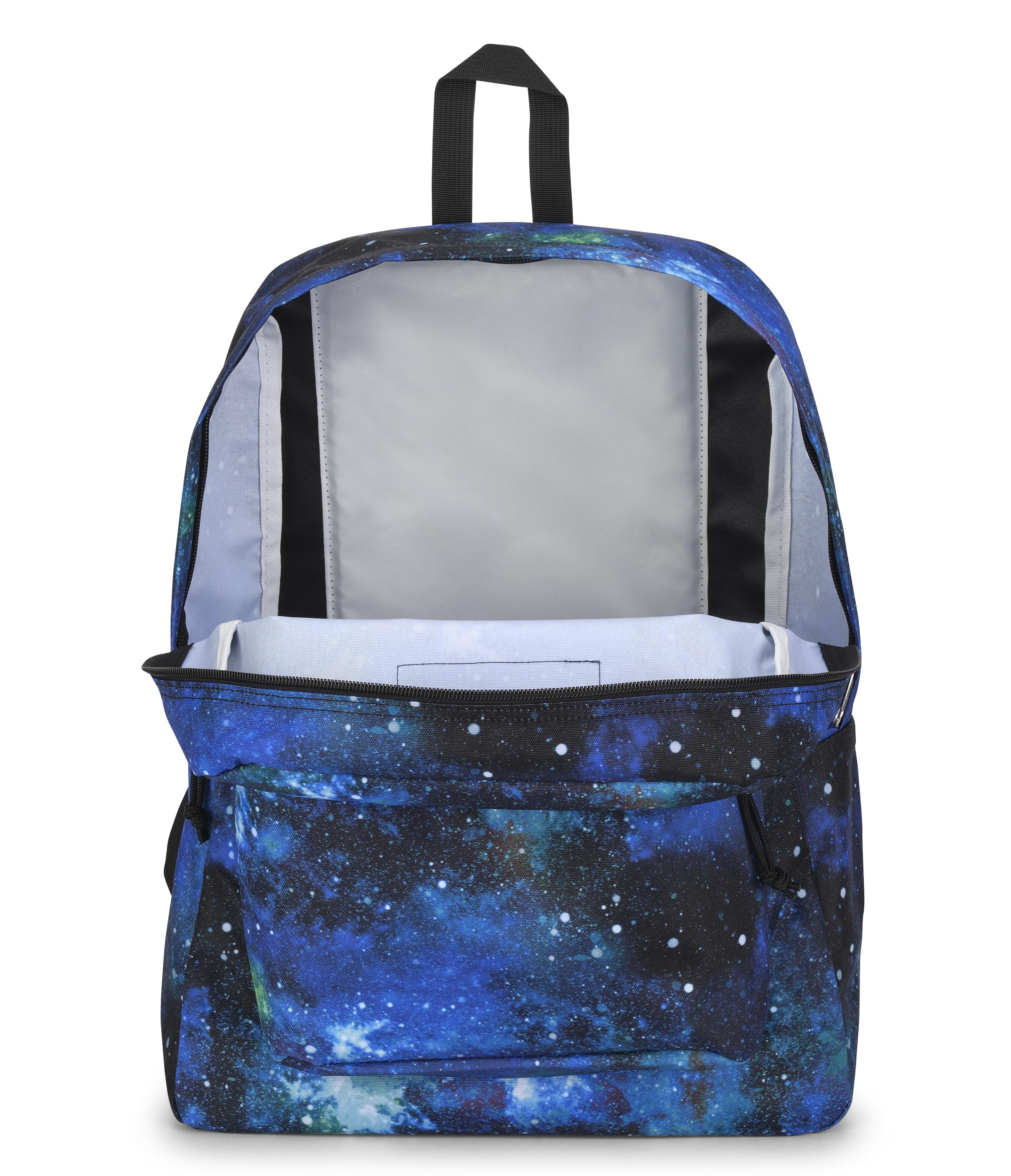 JanSport SuperBreak One Backpacks - Durable, Lightweight Bookbag with 1 Main Compartment, Front Utility Pocket with Built-in Organizer - Premium Backpack, Galaxy