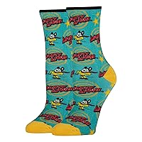 OOOH YEAH! Women's Cotton Crew Sock (Save the Day)