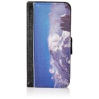 France - Mont Blanc (seen Prarion) Leather Case Flip Wallet Bag Apple iPhone 5 & 5S