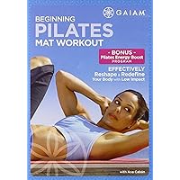 Pilates - Beginning Mat Workout Pilates - Beginning Mat Workout DVD DVD VHS Tape