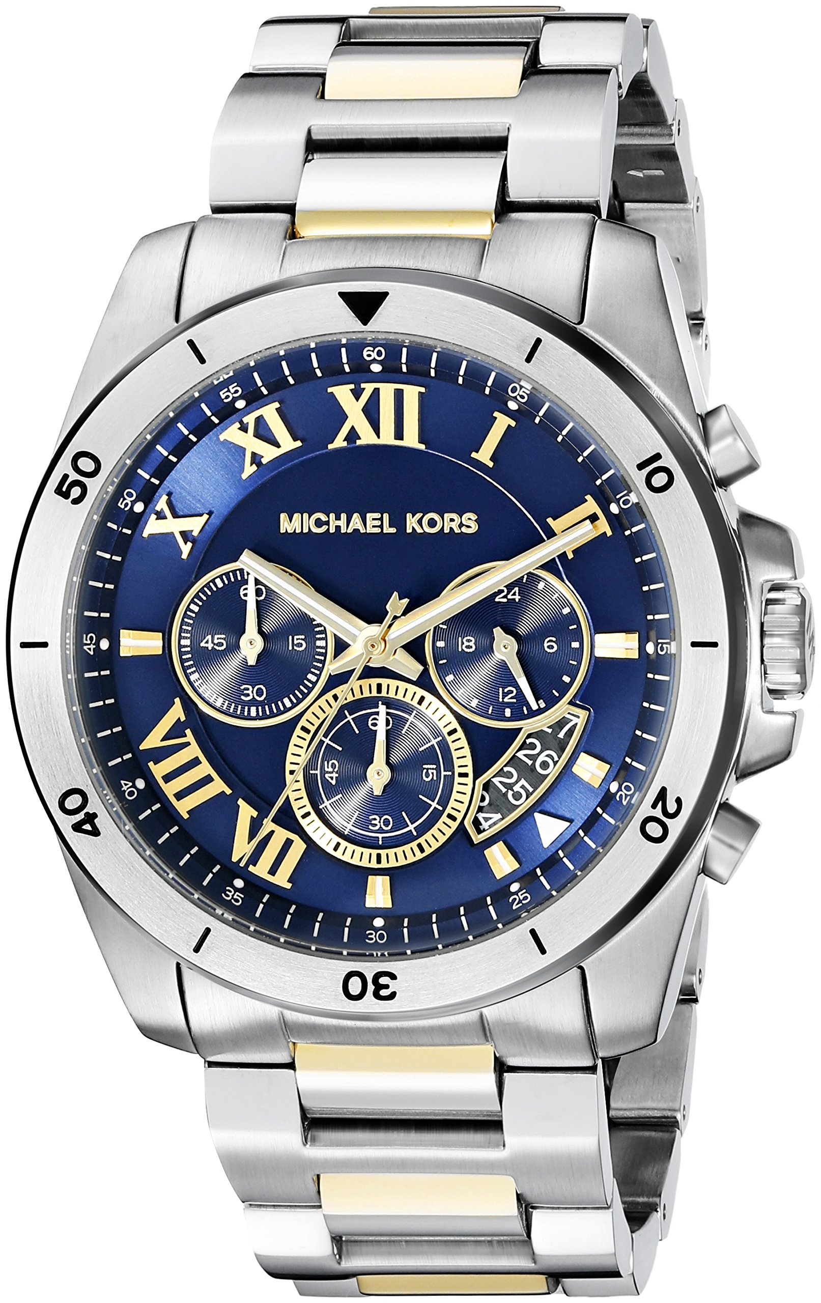 Michael Kors Men's Brecken Two-Tone Watch MK8437