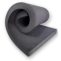 New Upholstery Rubber Foam Sheet Cushion (Upholstery Foam, Seat Replacement, Foam Padding, Acoustic Foam Panel) USA Made CertiPUR-US Certified 30
