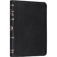 Pocket New Testament with Psalms and Proverbs: English Standard Version (Black Genuine Leather) Pocket New Testament with Psalms and Proverbs: English Standard Version (Black Genuine Leather) Leather Bound Paperback Flexibound