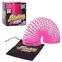 Slinky® Pro Pink, 1 Pink Slinky, Kids Toys for Ages 5 Up by Just Play