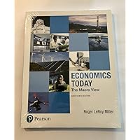 Economics Today: The Macro View (Pearson Series in Economics)