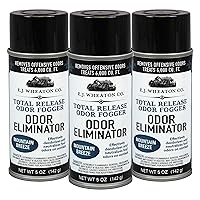 Odor Eliminator, Total Release Odor Fogger, 3 Pack, Effectively Deodorizes and Neutralizes Foul Odors on Contact, Mountain Breeze (5 OZ)…