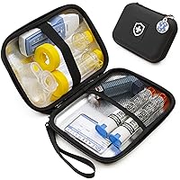8 Inch Insulated Asthma Inhaler Medicine Travel Bag Case Compatible With Inhaler Spacer, Masks and More, Includes Case Only