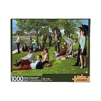 AQUARIUS The Office Sunday Afternoon Puzzle (1000 Piece Jigsaw Puzzle) - Glare Free - Precision Fit - Officially Licensed The Office Merchandise & Collectibles - 20x28 In