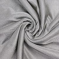 EMF SHELTER Thickened Silver Fiber Fabrics,Maternity Clothing Fabrics RFID Radiation Protection Fabrics Shielding Fabrics Conductive Fabrics,Grey-1.8M*1.5M