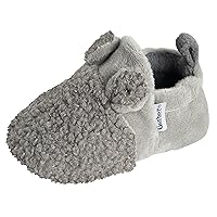 Gerber Unisex-Baby Fleece Lined Non Skid Soft Slipper Booties With Ears