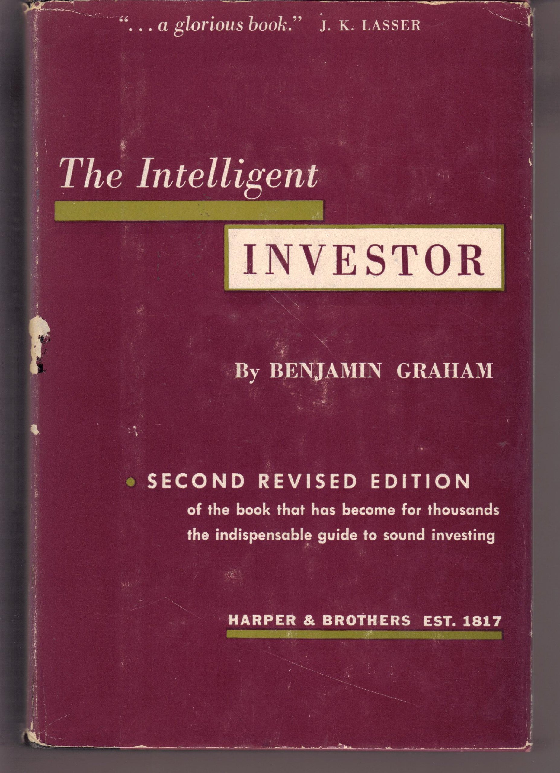 The Intelligent Investor Second Revised Edition