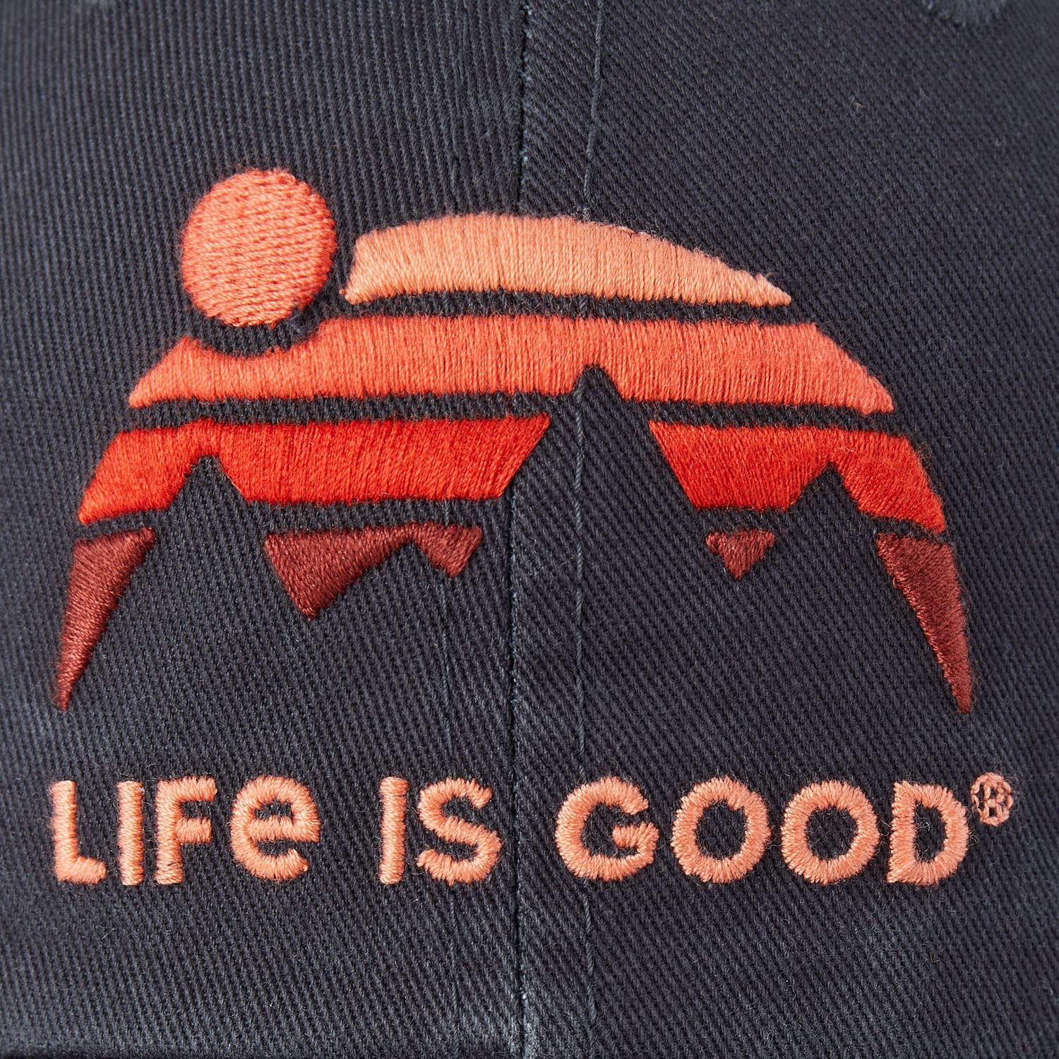 Life is Good Retro Mountains Chill Cap