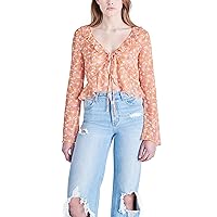 Women's Cleo Top, Orange Blossom