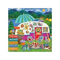 Ceaco - Happy Camper - Lake Camper - Oversized 300 Piece Jigsaw Puzzle