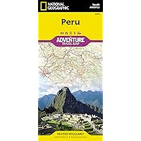 Peru Map (National Geographic Adventure Map, 3404)