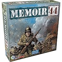 Memoir '44 Board Game - WWII Historical Board Game of Epic Battles! Tabletop Miniatures Strategy Game for Kids & Adults, Ages 8+, 2 Players, 30-60 Minute Playtime, Made by Days of Wonder