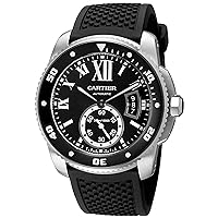 Cartier Men's W7100056 Analog Display Swiss Automatic Black Watch