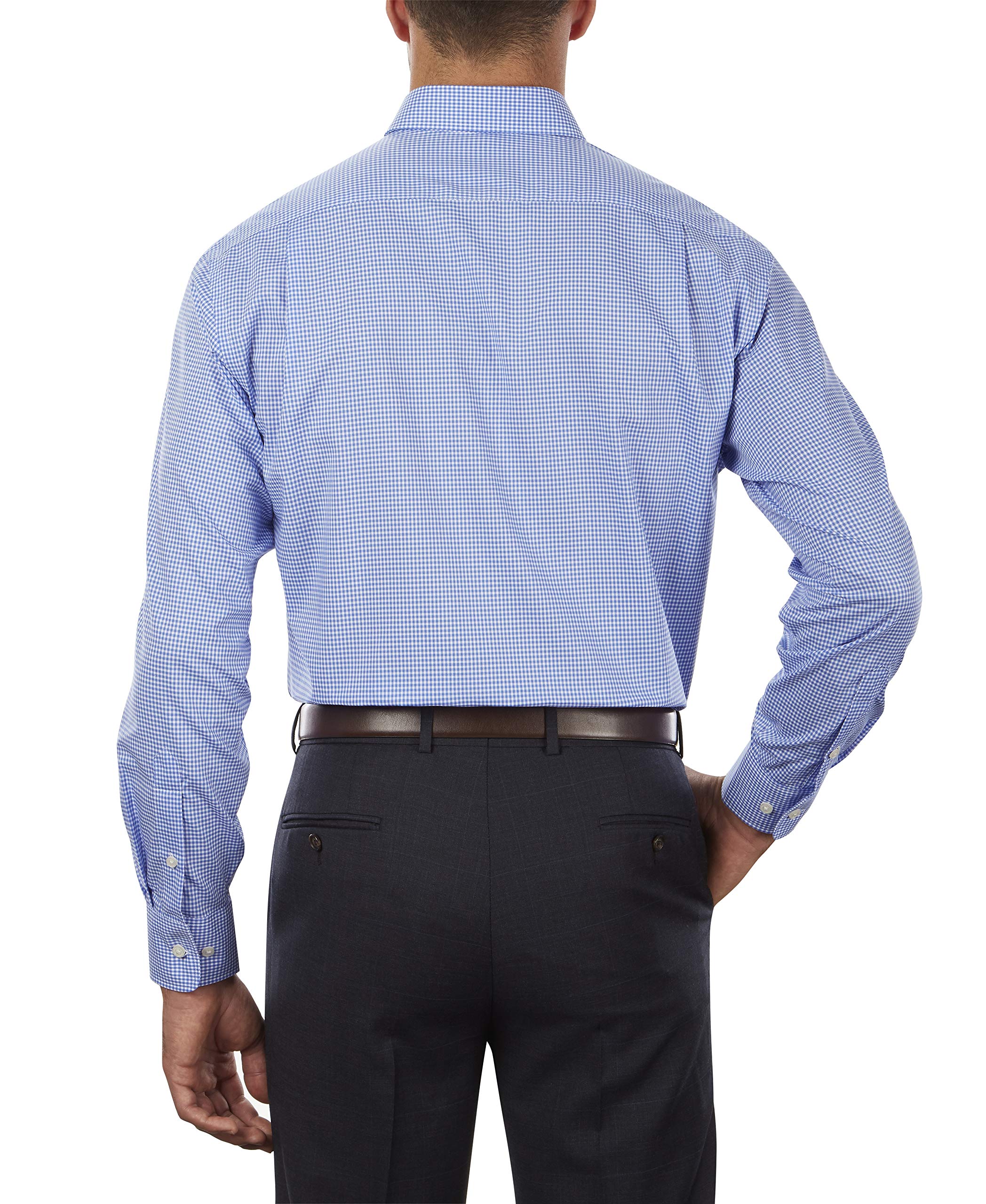 Tommy Hilfiger Men's Dress Shirt Regular Fit Non Iron Gingham