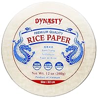 Dynasty Premium Quality White Rice Paper, 12 oz