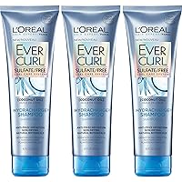 Hair Care Evercurl Hydracharge Shampoo Sulfate Free, 3 Count , BLUE