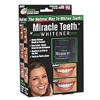 Miracle Teeth Whitener - Natural Whitening Coconut Charcoal Powder – As Seen on TV