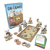 ThinkFun Cat Crimes Brainteaser - Engaging Logic Game for Kids and Adults | Develops Critical Reasoning Skills | High-Quality, Durable Components | Fun Cat Themed Artwork | Ideal for Ages 8+