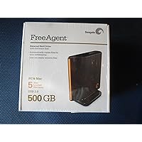 Seagate FreeAgent 500 GB 3.5-Inch USB 2.0 Hard Drive ST305004FDA1E1-RK